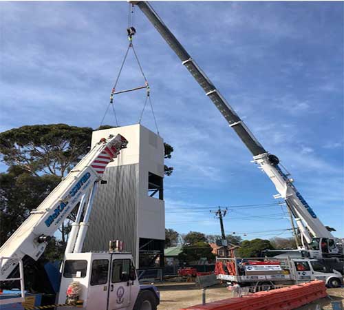 crane hire Infrastructure victoria